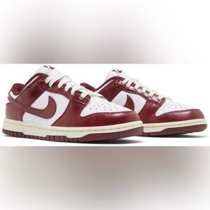 Nike Dunk Low PRM Vintage Team Red